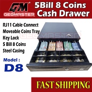 Geomaster 5 Bill 8 Cash Drawer , Cash Register Drawer , Cash Drawer 5 Bill 8 Coin
