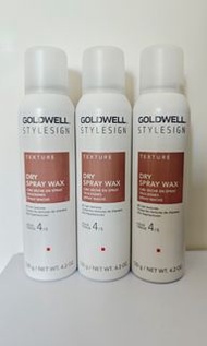Goldwell Stylesign Texture Dry Spray Wax 質感造型噴蠟 / 乾髮造型噴霧 /打底鹽水/ mousse/ hairspray 另有Davines/ KMS (全新
