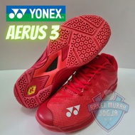 Yonex Aerus 3 Red Badminton Shoes