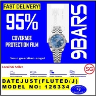 Protection Film for Rolex Datejust 41mm Fluted Bezel Jubilee (126334) full coverage
