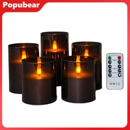 Woeuri Romantic Led Candle Battery-operated Led Candles Remote Control Flameless Led Candles for Wed