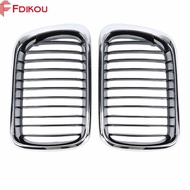 Fdikou 1 คู่เงินคู่ไตด้านหน้ากระจังหน้าสไตล์ตะแกรงสำหรับ BMW E36 3 - Series M3 97-99