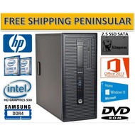 HP EliteDesk MT Intel i5 / i7 6th Gen Desktop CPU