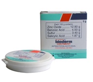 Bioderm Zinc oxide Benzoic Acid Sulfur Salicylic Acid 5 g