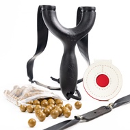 SimpleShot Zach Fowler Sparrow Slingshot Hunting Target Shooting with Sound Ammunition and Spinner T