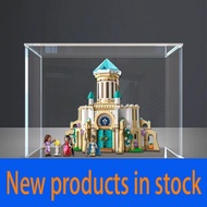 Acrylic Anti-dust Box Suitable for Lego 43224 Disney Manifeko King's Castle Transparent Display Box