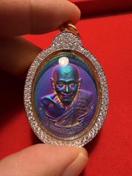 2567 龍婆濟公 鯊魚自身 彩銅版  全新意大利金殼