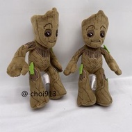 迪士尼 正版漫威Marvel 銀河守護隊 格魯特公仔 動漫周邊 Groot 小樹人 毛絨玩具公仔布偶擺件 銀河護衛隊超級英雄 生日禮物 Guardians of the Galaxy gift tre