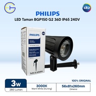 Philips BGP150 G2 Garden LED Spotlight 3W 36D IP65 240V