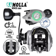 SAMOLLA TY800 DRAG CLICKER JIGGING CASTING REEL (Kayuh Kiri Only)