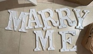 Marry Me燈牌(LED亮燈)