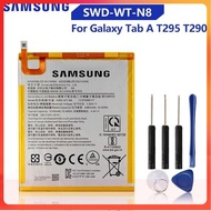 แบตเตอรี่ Samsung Galaxy Tab A T295 T290 SWD-WT-N8 ของแท้แท็บเล็ตแบตเตอรี่ 5100mAh