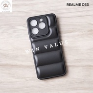 Realme C63 Realme C61 Pillow Case / Pillow Case Softcase Black Realme C63