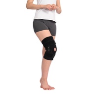 Knee joint fixation brace, medical lower limb post-surgery fixation and rehabilitation support devic