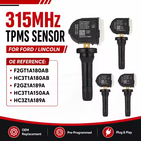 315MHz TPMS Tire Pressure Sensor F2GT1A180AB HC3T1A180AB F2GZ1A189A HC3T1A150AA HC3Z1A189A For Ford 