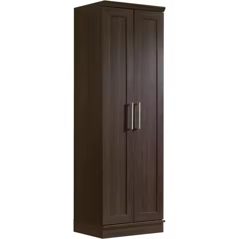 Sauder HomePlus Storage Pantry cabinets, L: 23.31" x W: 17.01" x H: 71.18", Dakota Oak finish