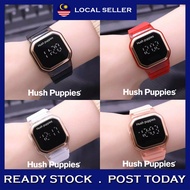 Hush Puppies TOUCH Screen Digital LED Sport Rubber Women Ladies Watch Jam Tangan Wanita Perempuan