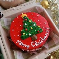 Christmas tree Christmas tree Christmas tree bento lunch box cake Birthday cake