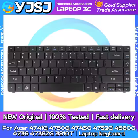 New Original Laptop Notebook keyboard For Acer 4741G 4750G 4743G 4752G 4560G 4736 4738ZG 3810T Lapto