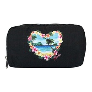 Makana HAWAII EXCLUSIVE Rectangular Cosmetic Bag/Pouch Style 6511/Color K835, Placement Print - Vibr