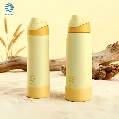 Fjbottle 750/1000ML Vacuum Flask Stainless Steel Thermos Botttle Portable Sports Water Bottle Outdoo