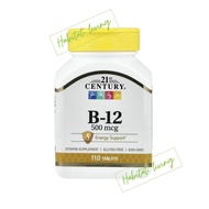 21st Century B-12 500mcg (110 tabs)