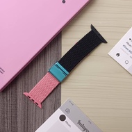 สายผ้ายืดแบบล็อค สายนาฬิกา สีทูโทน 2 สี สาย Smartwatch 38/40/41(S10)42mm 42/44/45/46/49mm Ultra
