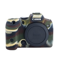 เคสคลุมป้องกันกล้องดิจิตอลผิวเกราะซิลิโคนสำหรับ Canon EOS R7