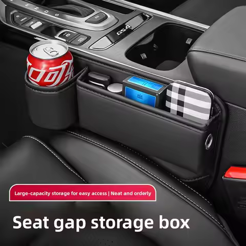 For Honda CR-V RD4-RD9 Integra DC5 2001~2006 Car Seat Gap Storage Box Wallet Key Card With Cup Holde