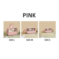Gratis Ongkir - Bag Kosmetik Anti Debu / Tas Kosmetik Transparan / Washbag Pouch Travel Waterproof