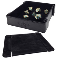 Forged Dice Co. 6 Inch Magnetic Folding Dice Tray - Portable Folding Dice Rolling Tray for use as DN