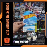 HOT WHEELS PORSCHE 911 CARRERA CLIP biru