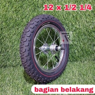 Roda sepeda / Roda gerobak 12in sepeda anak roda gerobak 12in