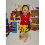 A Set Of Paint Children Jum Bear Plus Hat.