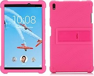QYiiD Case for Lenovo Tab 4 8 Plus (TB-8704V, TB-8704F, TB-8704X, TB-8704A), Light Weight Silicone K