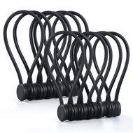 Magnetic Cord Organizer, Silicone Cable Ties Reusable, FGSAEOR Twist Ties Cable Management for Bundl
