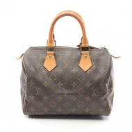 【日本直送】 LOUIS VUITTON LOUIS VUITTON Speedy 25 老花 手包 PVC 皮革 棕色