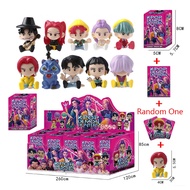 10Pcs/Set 4-6cm K-Pop: Demon Hunters South Korea Anime Figure idol Rumi Mira Zoey Saja Boys Jinu Gwi