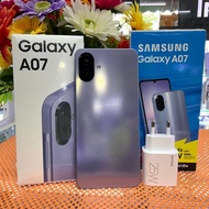 มาใหม่ Samsung Galaxy A07 Ram4GB / Rom 64GB, 128GB จอ 6.7"เเบต 5,000mAh ประกันศูนย์ 12เดือน ฟรี Adap
