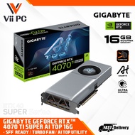 GIGABYTE GeForce RTX™ 4070 Ti SUPER / RTX 4070TI SUPER / RTX4070 TI SUPER  AI TOP 16G AI GRAPHIC CAR