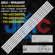 Backlight TV Panasonic 43 Inch TH-43CS600G TH-43ES630G TH-43DS630G IC-A-HWCC42D486