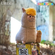URDU福部屋FUWAFUWA 30公分絨毛公仔/ 羊駝隊長
