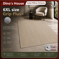 🇲🇾👍 GP+ (Saiz 6XL) 300*200cm Grip Plus+ Moden Nordic/Muji/Scandinavian style carpet Karpet Ruang Tam