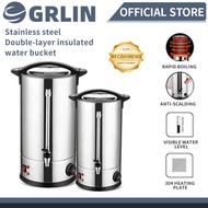 GRLIN Luxury water boiler |304 Double-Layer Stainless Steel | boiler water electric |5-25L Capacity