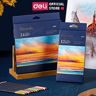 Bút Chì Màu Gốc Dầu Cao Cấp BST Finenolo Chuyên Nghiệp Deli - Màu Mượt Layer Xếp Chồng Dễ Dàng - Phù