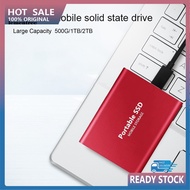  T8 Solid State Drive Large Capacity Waterproof Portable 500G/1TB/2TB 540MB/s OTG Type C SSD for Laptop