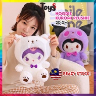 ⚡Toyss Kuromi Plushie Sanrio Patung Comel Boneka Kuromi Patung Kuromi Murah Stuffed Toy Cute Sanrio 