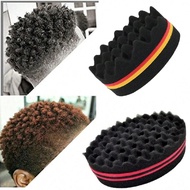 1ชิ้น African CURLY Hair Care เครื่องมือ CURLY ฟองน้ำ,แฟชั่นแปรงฟองน้ำ, เหมาะสำหรับสีดำคน Perm CURLY