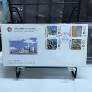 世界銀行年會紀念 帆船郵戳 1997 封身微黃 品相如圖 郵局官方封 香港郵票首日封