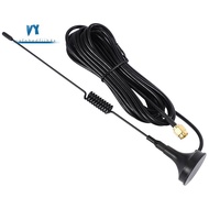 4G Monopole Antenna Suction Cup Magnet 3Meter Sma Antenna Height 31Cm 10Dbi Gain Rg174 Cable for Sim